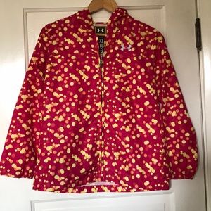 Girls under armor rain jacket